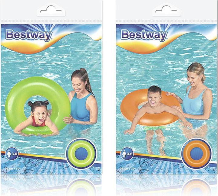 Produktbild Bestway Schwimmring Ø 76 cm neon 2 versch.Farben