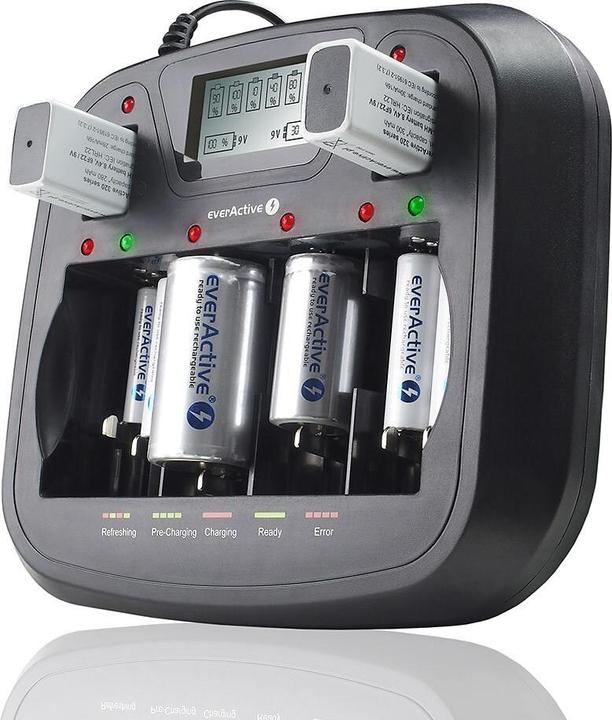 Produktbild Everactive NC-900U (1 Stk., C, D, AAA, AA, Ladegerät ohne Akku)