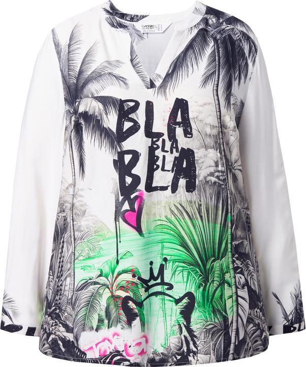Actual product image Angel of Style Tunika, bequeme Passform, Safari/Graffiti-Druck (48)