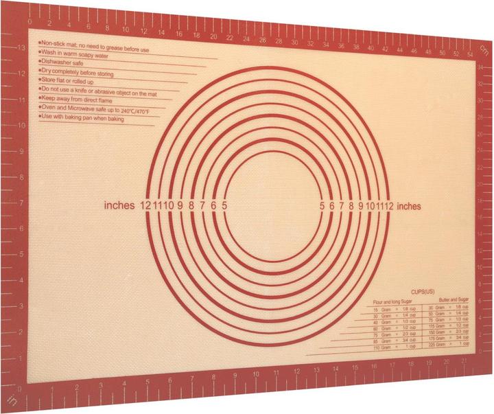 Produktbild Intirilife Silikon Backmatte (40 x 40 cm)