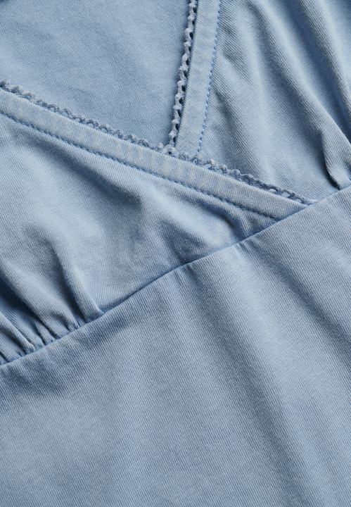 Produktbild Superdry Athletic Essentials V-Ausschnitt Top mit Spitzenbesatz (L)