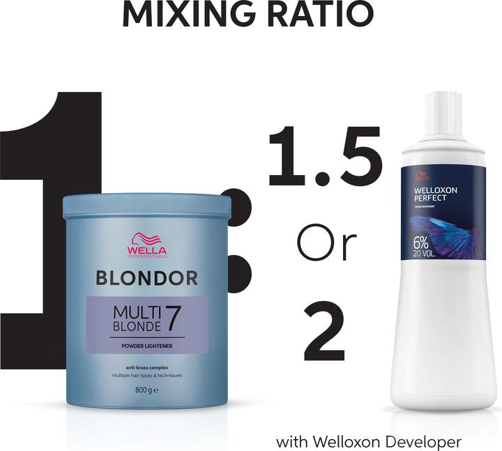 Produktbild Wella Multi-Blonde Powder 800 gr - Farbe