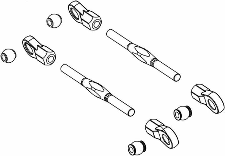 Actual product image Jamara Wishbone Skull/Nightstorm/ Crossmo top rear