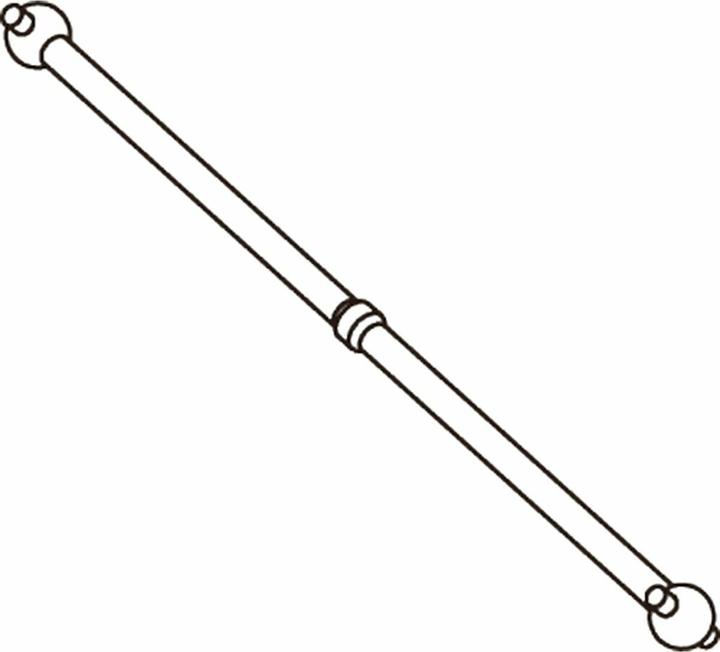 Jamara Aandrijfas BL8 voor VE2