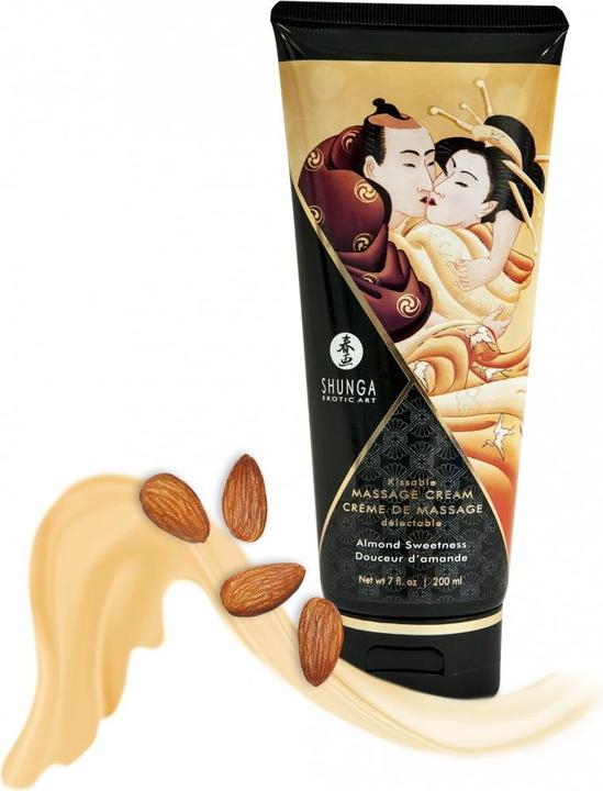 Produktbild Shunga Massage Cream Süsse Mandel (200 ml)