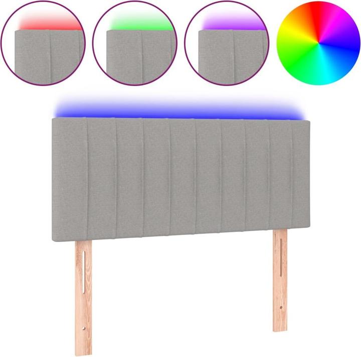 Produktbild vidaXL LED Kopfteil (80 x 5 x 88 cm)