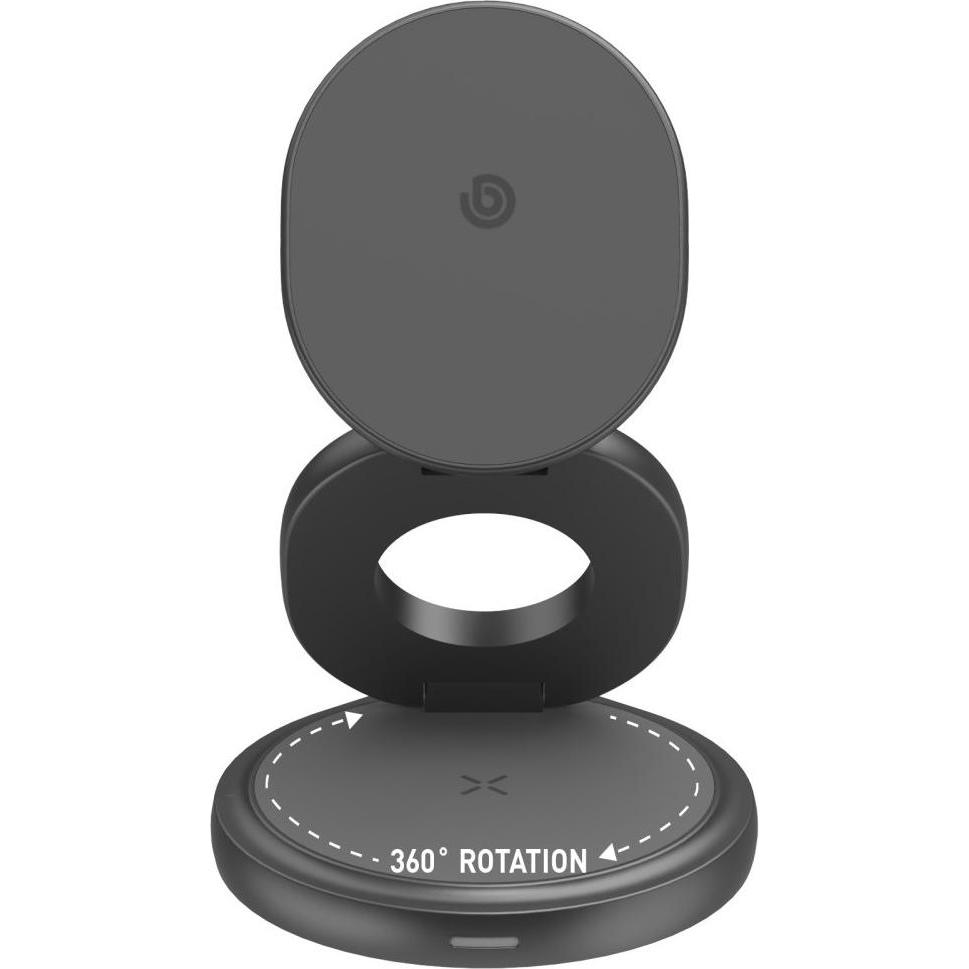 Thumbnail - Energea GoMag Gyre Wireless Charger (15 W), Wireless Charger, Grau