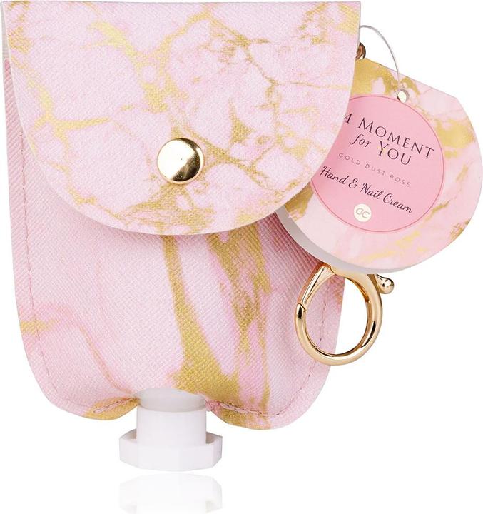 Produktbild Accentra Hand- & Nagelcreme A MOMENT FOR YOU in Tube inkl. Etui mit Karabiner (z. B. verwendbar als Taschenan