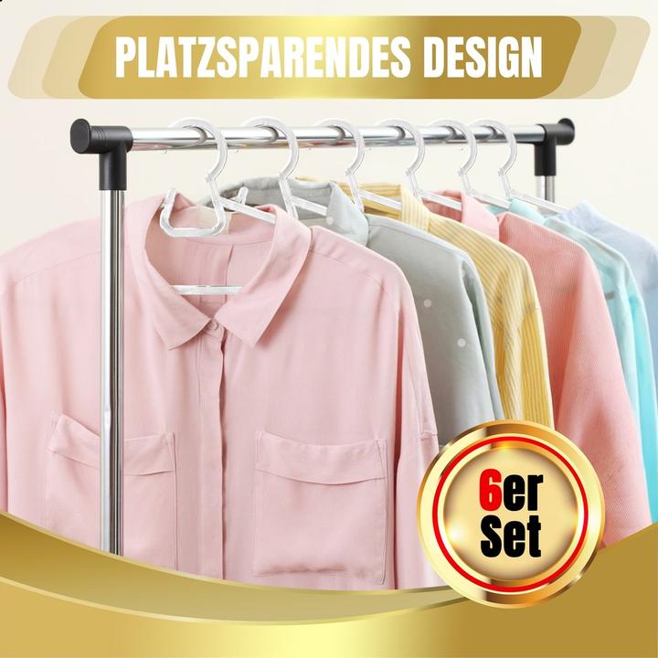 Productafbeelding DecoBella Set van 6 kleerhangers (6 x)