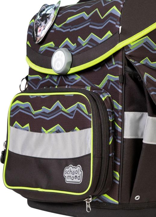 Immagine prodotto School-Mood Set di zaini per la scuola Timeless Pro da 7 pezzi (23.50 l)