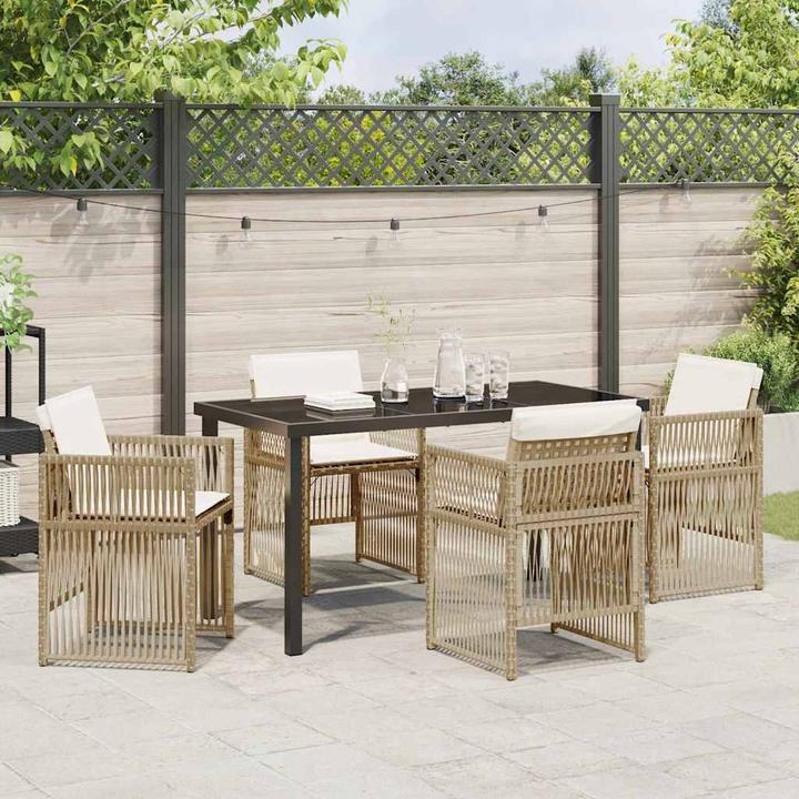 Produktbild vidaXL Garten Essgruppe (140 x 70 x 73 cm)