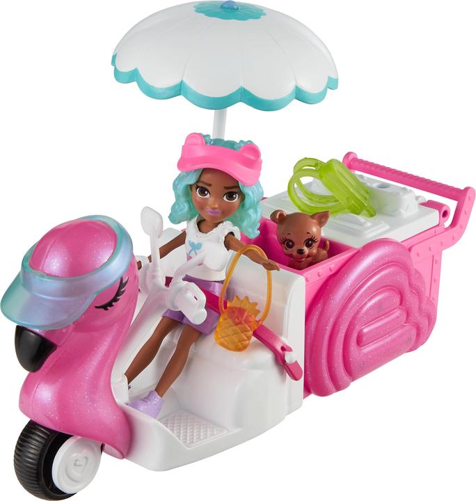 Actual product image Polly Pocket Flamingo Snack Cart playset