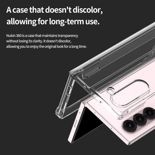 Actual product image GCS case Nukin 360 Sam Z Fold6 przeźroczysty/clear AR20-02029A (Samsung Galaxy Z Fold6)