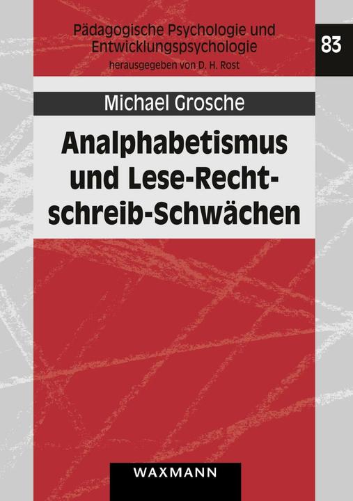 Produktbild Analphabetismus und Lese-Rechtschreib-Schwächen (Deutsch, Michael Grosche, 2020)