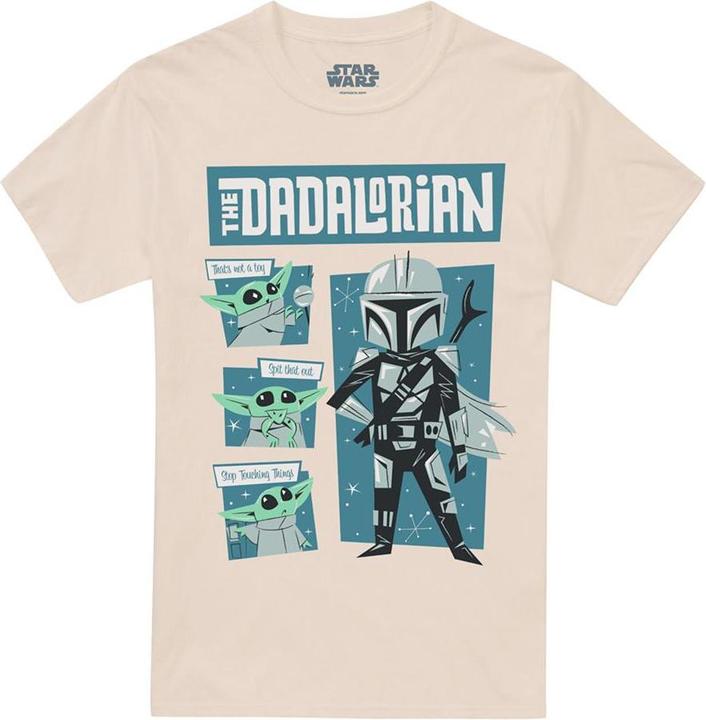 Image du produit Star Wars - T-shirt motif Grogu motif/style Rétro FATHER DADALORIAN - Adulte (S)