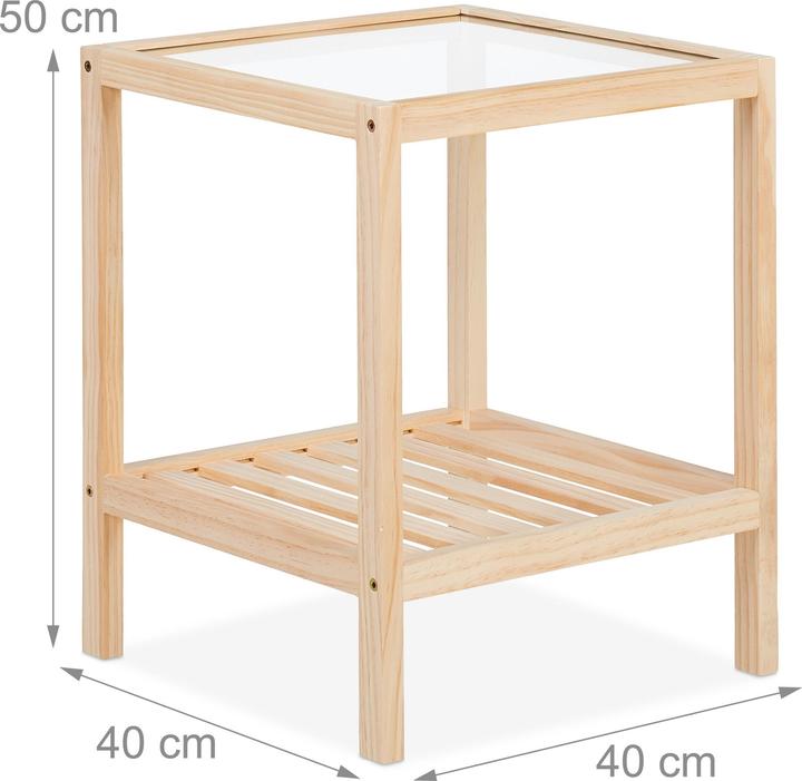 Image du produit Relaxdays Guillermo (40 x 40 x 50 cm)