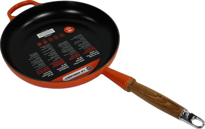 Actual product image Le Creuset Cast iron frying pan SIGNATURE Ø 28cm (28 cm, Frying pan, Cast iron)