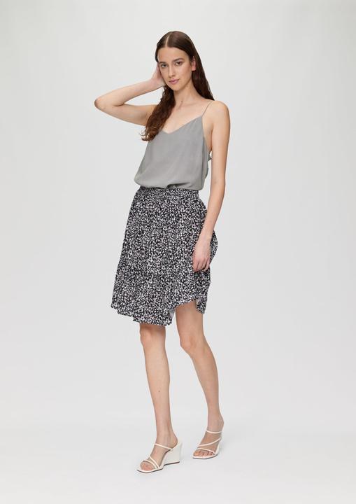 Produktbild s.Oliver Bluse aus Satin mit V-Neck (36)