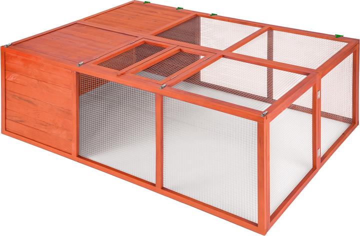 Actual product image tectake Hasenstall