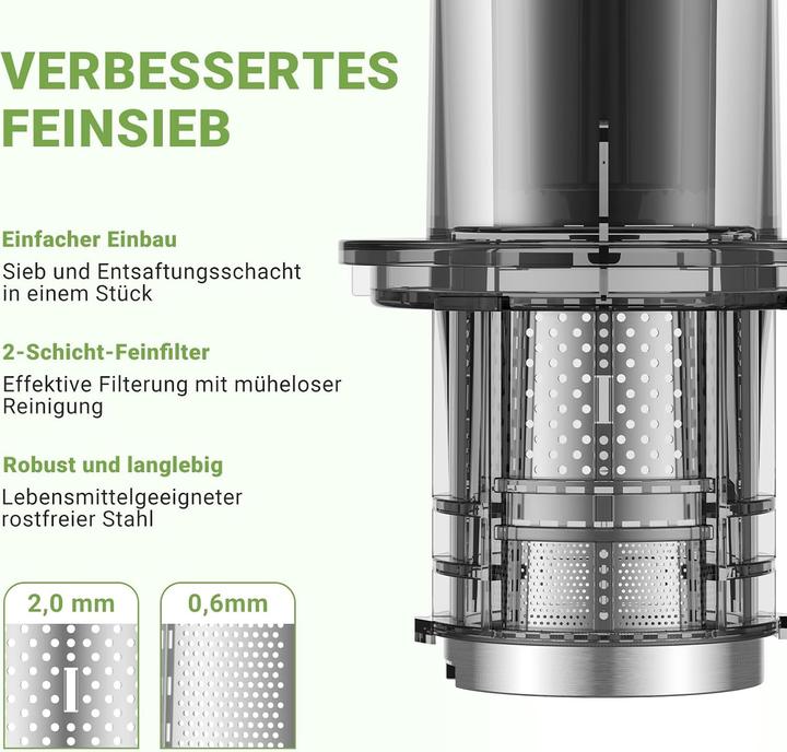Immagine prodotto Amzchef Slow Juicer verticale