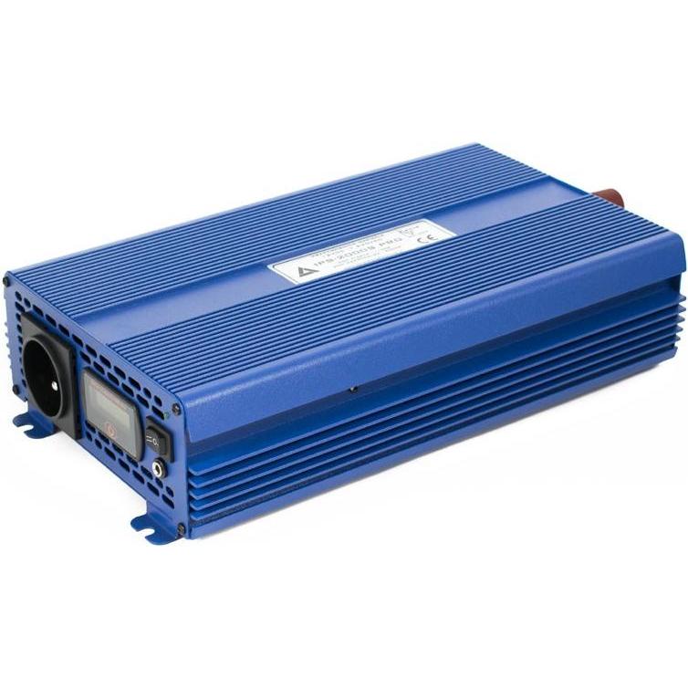 Digital, Spannungswandler, AZO 12 VDC / 230 VAC ECO MODE SINUS IPS-2000S PRO 2000W Spannungswandler