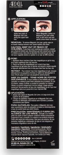 Actual product image Ardell Magnetic Gel Liner (Black, Black)