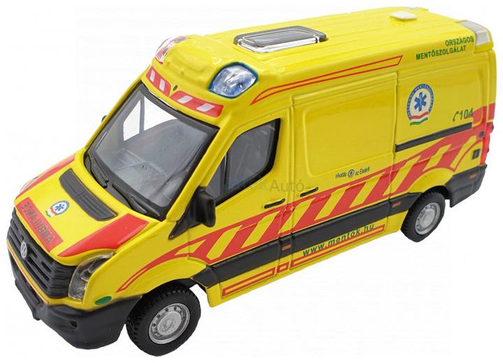 Produktbild Bburago Volkswagen Crafter Krankenwagen 1:50