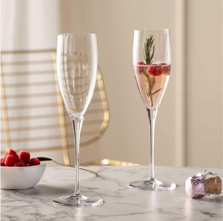 Produktbild Leonardo Sektglas Poesia 250 ml, 6 Stück, Transparent (25 cl, 6 Gläser, Sektgläser)