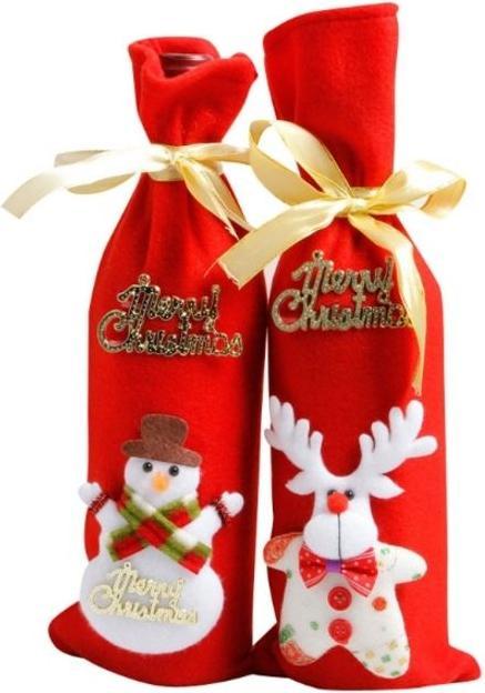 Produktbild MU Classic Weihnachtsverpackung - Weinflaschen Deko