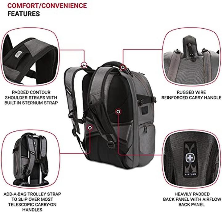 Produktbild Wenger USB ScanSmart Laptop-Rucksack (35 l)