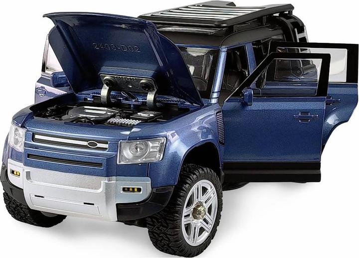 Produktbild Amewi D110X24 Metall Scale Crawler 4WD 1:24 RTR blau (RTR Ready-to-Run)