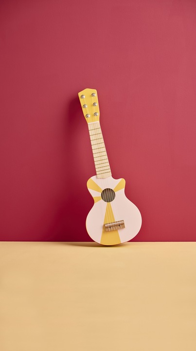 Immagine prodotto Kids Concept Chitarra giallo-bianca