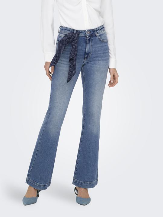 Actual product image Only Flared high waist jeans Flared fit jeans (26)