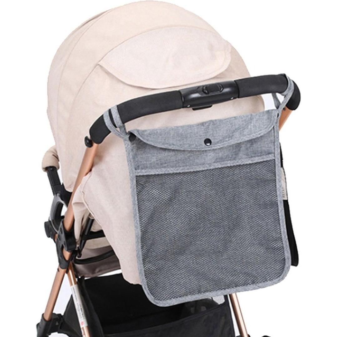 König Design, Kinderwagen Zubehör, Universal Kinderwagen Einkaufsnetz Organizer Baby Tasche Buggy Kinderwagennetz