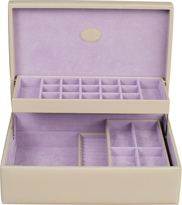 Image du produit Windrose Coffret à bijoux Merino Moda - Charmbox - Beige