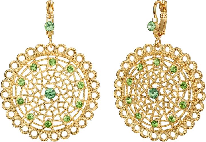 Immagine prodotto Lulu & Jane Orecchini da donna in lega di metallo - 35544 (Lega metallica placcata oro giallo 14 carati)