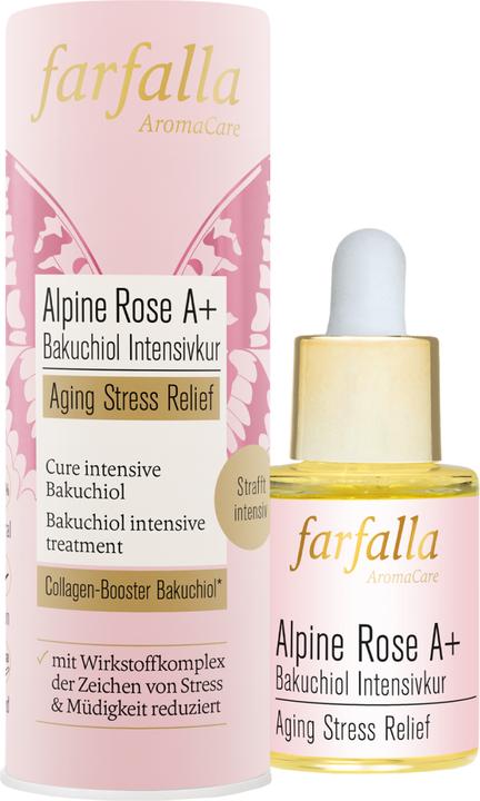 Produktbild Farfalla Alpine Rose A+ Bakuchiol Intensivkur (15ml) (15 ml)