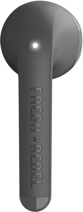 Productafbeelding Fresh'N Rebel n Rebel - Twins Core - Echte draadloze oordopjes - Storm Grey (Geen ruisonderdrukking, 6 h, Draadloze)