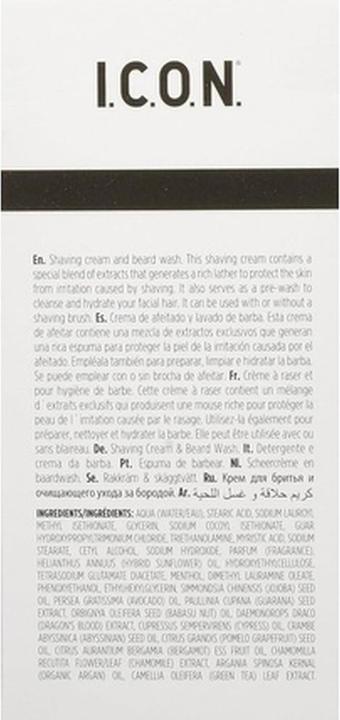 Actual product image I.C.O.N. MR. A. THE CREAM shave cream and beard wash 100 ml (100 ml, Shaving cream)