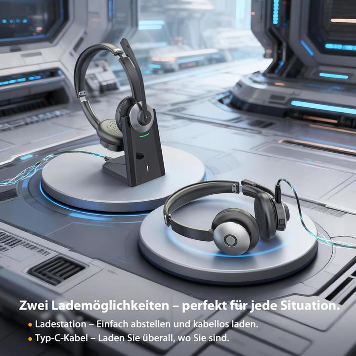 Produktbild EarBay Kabelloses Bluetooth-Headset (Kabellos, USB-C)