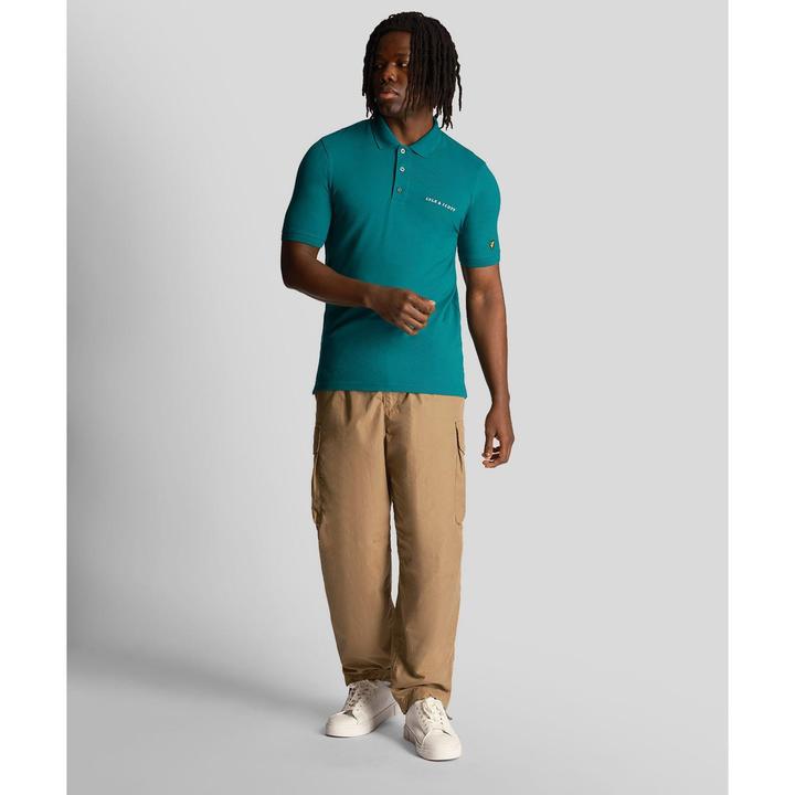 Actual product image Lyle and Scott Mens Embroidered Polo Shirt (XL)