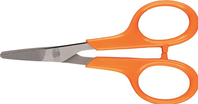 Actual product image Fiskars Manicure scissors, Rounded tips, Total length: 10 cm, Quality steel/plastic, Classic