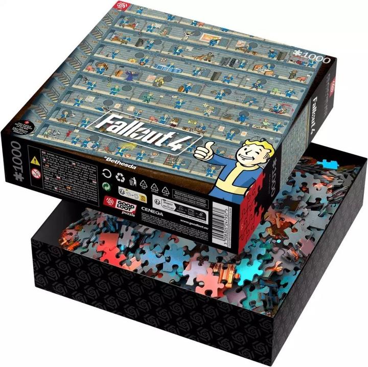 Actual product image Good Loot Puzzle Gaming Puzzle: Fallout 4 Perk Poster 1000 elementów (1000 pieces)