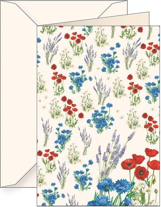 da Vinci B6 Karte + Umschlag 5692 Wildblumen