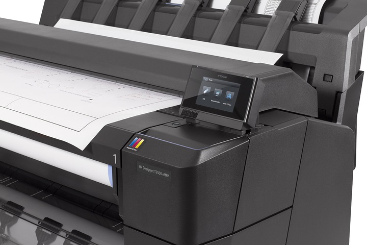Produktbild HP DesignJet T2500 e-MFP 914mm/ 36 Zoll Drucker (CR358A) (Tintenpatrone, Farbe)