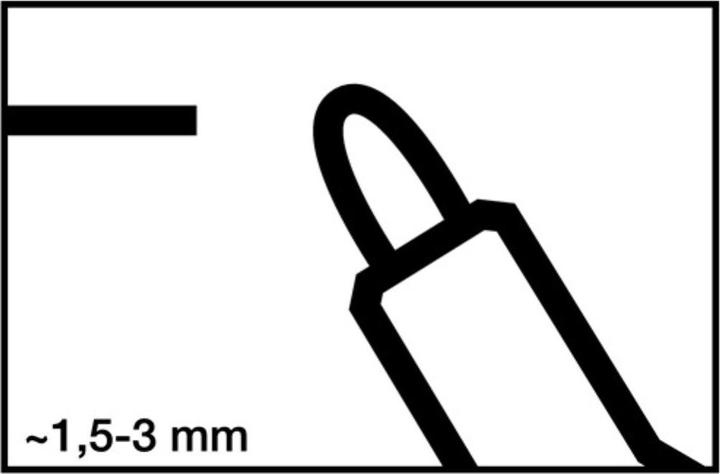 Produktbild Edding 250 (Mehrfarbig, 3 mm, 4 x)
