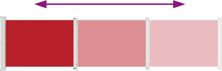 Produktbild vidaXL Seitenmarkise (6 m)