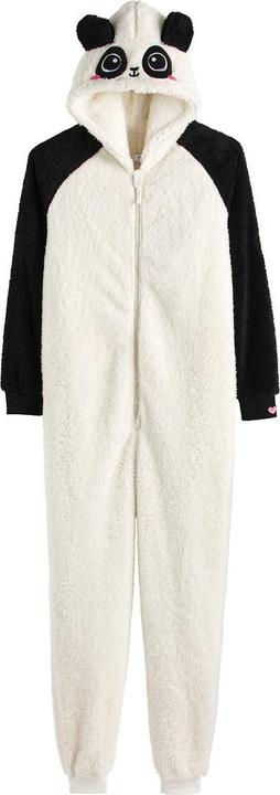 La Redoute Collections Panda-Overall aus Fleece mit Kapuze