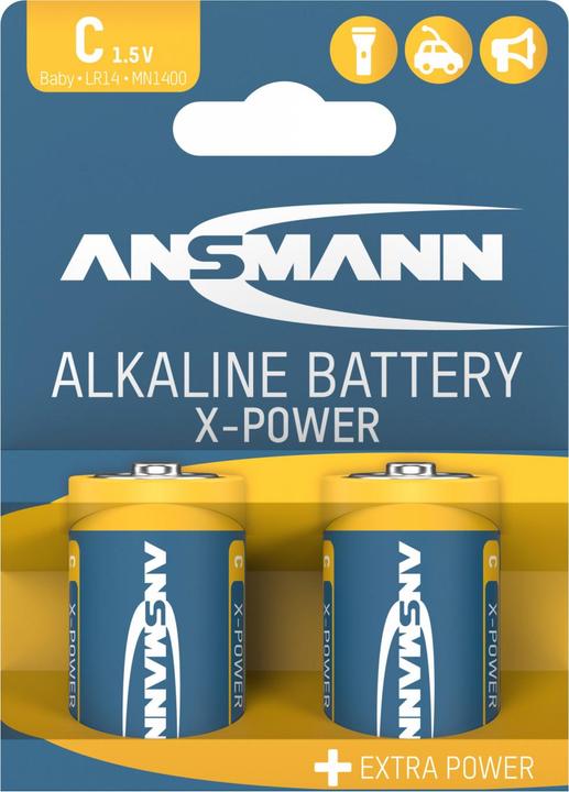 Produktbild Ansmann X-Power (2 Stk., C, 7500 mAh)