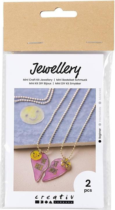 Creativ Company Jewellery Craft Set Necklaces with Shrink Foil